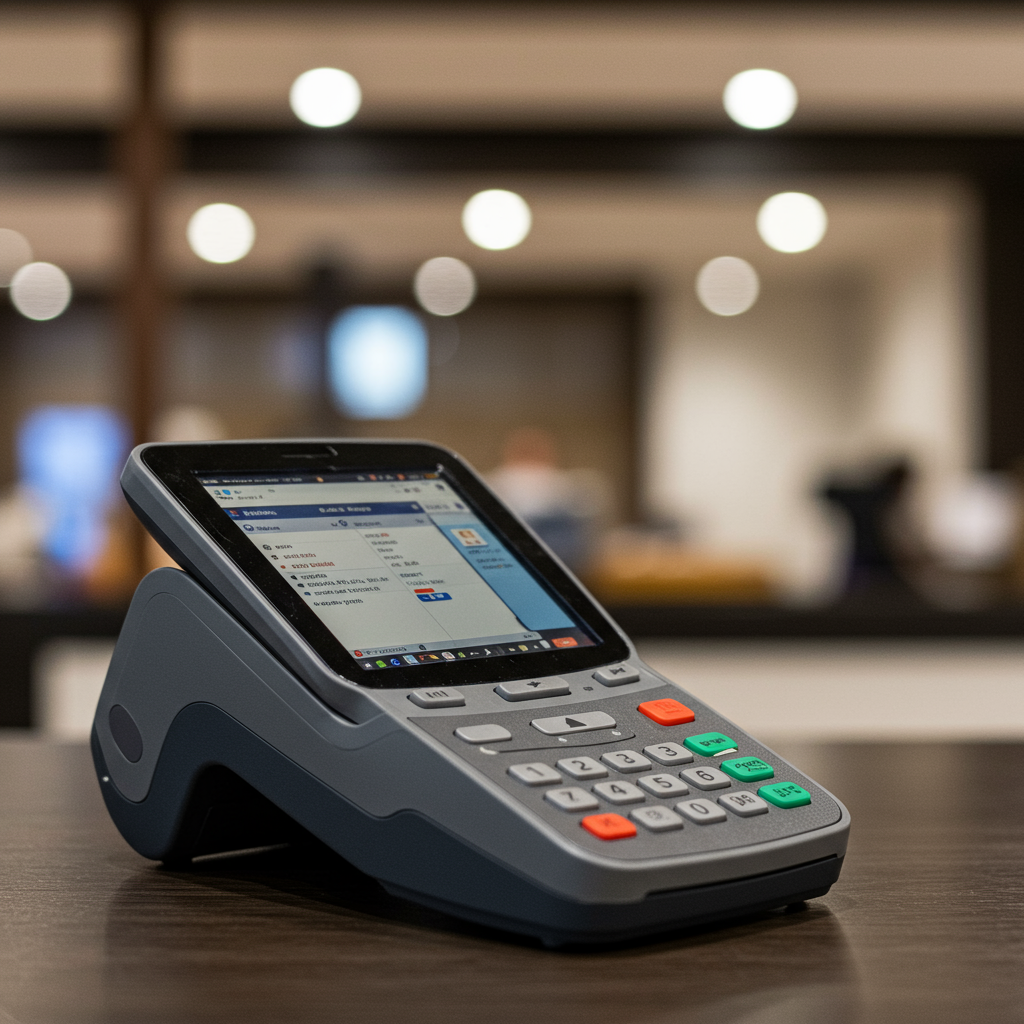 Generate a high-quality, relevant image prompt for an article about: POS Software Dubai: Best System