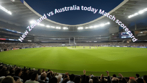 New Zealand vs Australia today Match scorecard