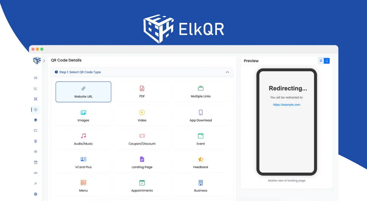 ElkQR: Your All-in-One Dynamic QR Code Solution