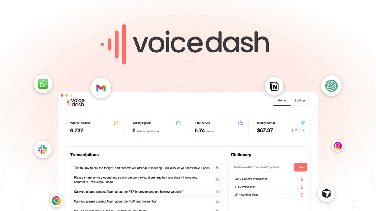 VoiceDash Review: Revolutionize Your Writing with AI Voice Dictation