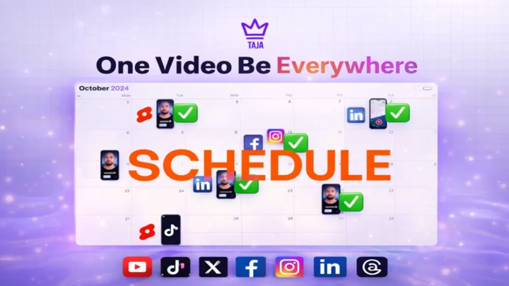 Taja: Effortless Video Repurposing for Social Media Success